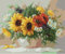Peinture par Numéros pour Adulte, Kit de Peinture à l'huile sur Toile Bricolage pour Enfant avec pinceaux Peinture de Dessin de Pigment Acrylique 16x20 Pouces (Yellow Flower)