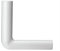 tecuro - 583573 - Spülbogen für WC-Spülkasten - PVC weiß Höhe: 390 mm x Länge: 350 mm