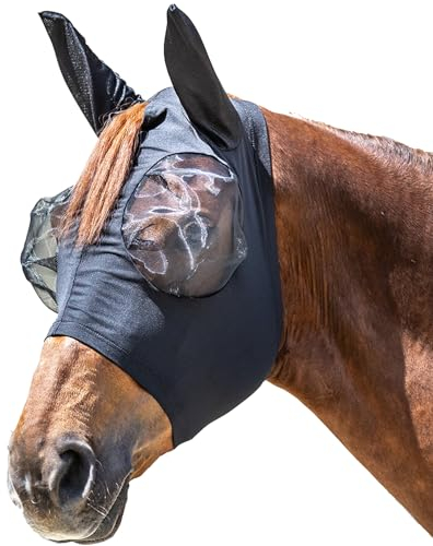 Waldhausen Fliegenmaske Puck, schwarz, Pony