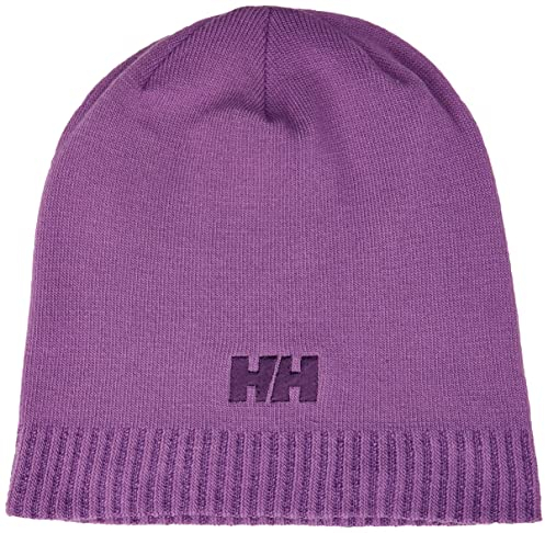 Helly Hansen Unisex Adulto Brand Beanie, Viola, STD