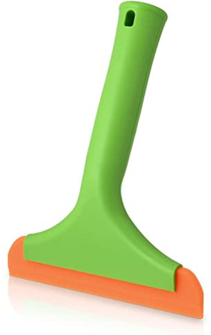 HUSHUI Window Scrubber,Shower Squeegee,Glass Squeegee Window Cleaner for Cars,Multi-Purpose Window Squeegee with Silicone Blade for Car Windshield Glass Shower Door