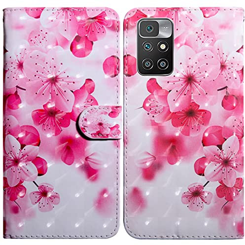 Rapuled Kompatibel mit OnePlus Nord CE 2 5G Hülle, Handyhülle für OnePlus Nord CE 2 5G, Leder Wallet Magnet Brieftasche Etui Schutzhülle Lederhülle Klapphülle Tasche Flip Case Cover (Blume 2)