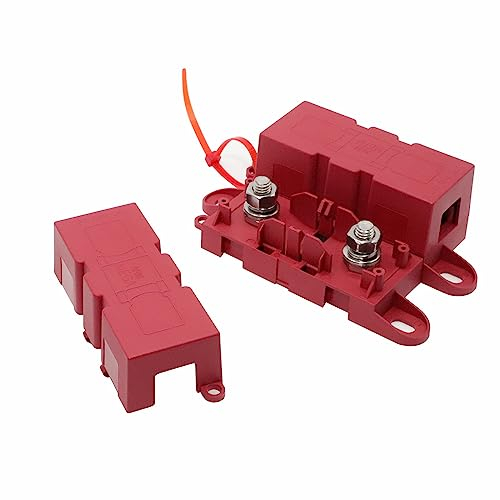 Kofelec MEGA Auto-Sicherungshalter für ANM Bolt On Sicherung, Rot, 2er-Pack