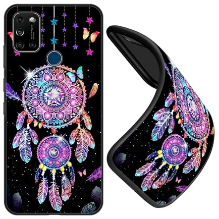 JEZSTHAI Schutzhüllen für Handy Wiko View 5 Hülle Silikon Fallschutz Muster Design Handyhülle,Ultra Dünn Flexible Stoßfeste Bumper Case,Weiche Anti-Kratzt Rückseite,B04