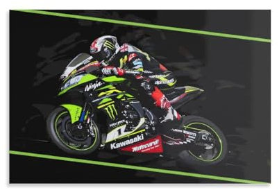 WESTCH Moto Gp Racing Poster Gemälde Poster Für Büro Klassenzimmer Leinwand Moderne Leinwand Wandkunst 20x30inch(50x75cm)