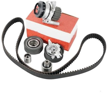 HANXIAO Für VW CC Für AMAROK Für Beetle Für Caddy Für Golf Motorsteuerkettenriemensatz 5300550100 03L198119A 03L198119B 03L198119C 03L198119D 03L198119F Ersatzzubehör (Color : 6-Piece Set)