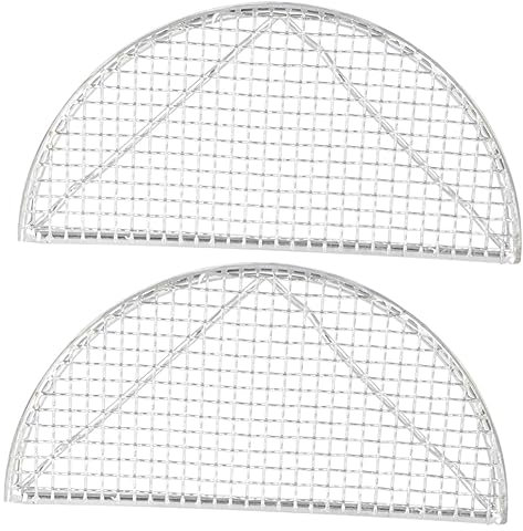 PLAFOPE 2 Coladores De Malla Gruesa Para Restaurantes Estilo Japonés Resistentes Plateados Fáciles De Extraer.