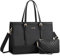 LOVEVOOK 17,3 Zoll Laptoptasche, Handtasche Damen, Arbeitstasche Lehrertasche Aktentasche groß, Shopper Handbags for Women, Schultasche Groß, Tote Bag Business Notebook Tasche für Büro Uni Arbeit