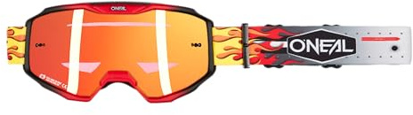 B-10 Goggle HR Multi - Radium Red