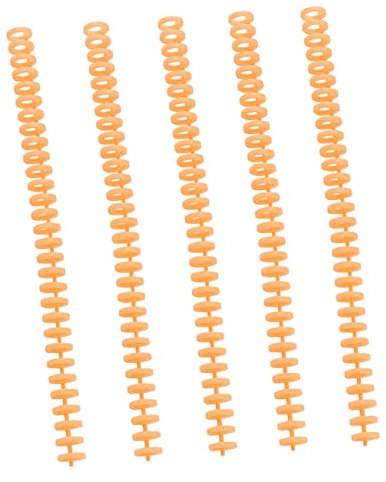 TOGEVAL 5st Kunststoffspule Bindemittel Wickler Spulen Spiralbindemaschine Spiralförmige Drahtbindung Notizblock-bindungsspiralen Drähte Spiralbindung Top-spiralnotizbuch Spiral- Plastik