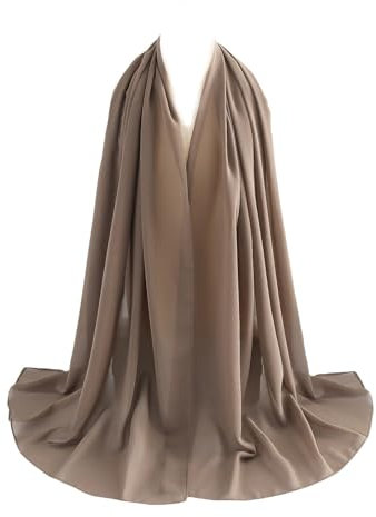 Hijab Kopftuch Damen,Kopftücher für Damen,Christliches Kopftuch,Head Scarf Women Sommer,Moderne Islamische Kleidung,Headscarf Muslimisch,Instant Hijab,Christian Veil,Seidenweiche Chiffon Schal Tuch