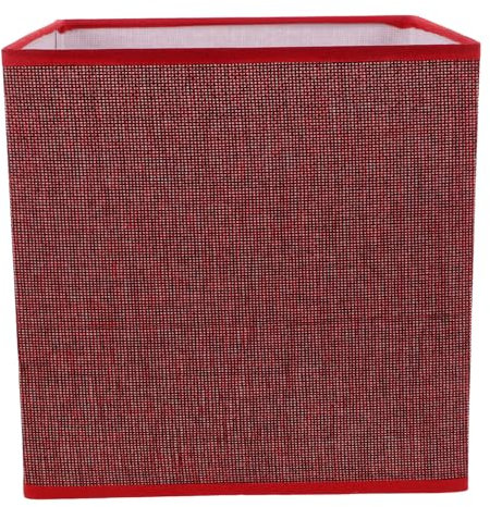 MUCKLILY Stofflampenschirm Aus Und Leinen Abnehmbarer Lampenschirm Für Tischleuchte Ersatzabdeckung Für Decken Und Tischlampen Filigranes Vintage-design Für Wohnzimmer Und