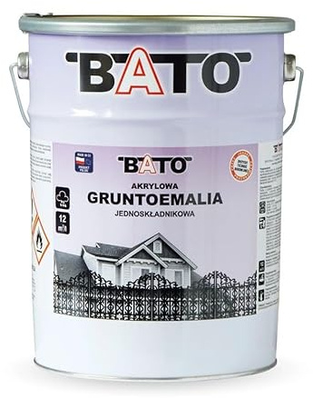 Ein-Komponenten-Acryl-Grundierung BATO RAL 3009 ROTER SAUERSTOFF 5L