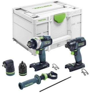 Festool Schrauber- und Bohrer-Set TID 18 Basic-Set TPC 18/4