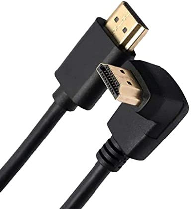 pjp electronics 270 Degree HDMI Cable Right Angled Male to Male Cable For TV 4K@ 60Hz 3D, Ethernet channel,1080p 3840,2160P (1.5 Meter)