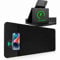 Wireless Charging Mouse Pad 15W Fast Charging with Foldable Phone Holder Gaming Mouse Pad Extra Large Mousepad Base Computer Keyboard Mat for MacBook, PC, Laptop,