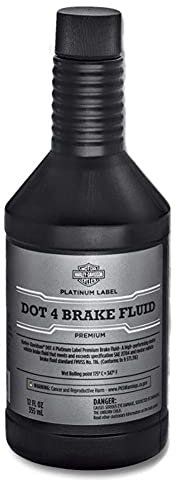 HARLEY-DAVIDSON DOT 4 Brake Fluid (355 ml) - Motorrad Platinum Bremsflüssigkeit