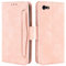 HualuBro Handyhülle für iPod Touch 7 Hülle, iPod Touch 6/5 Hülle Leder, Flip Case Cover Stoßfest Wallet Klapphülle Schutzhülle für Apple iPod Touch 7 Generation Tasche (Pink)
