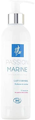 Lait Corps Hydratant & Tonifiant Bio Eau de Mer Parfumé Bois de Rose - Passion Marine