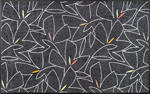 wash+dry Fußmatte Linostre 75x120cm, innen und außen, waschbar