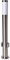 Novatool Gartenlampe I 80 cm I mit 2 Steckdosen I Edelstahl I IP44 I E27 Sockel I Gartenleuchte Stehlampe Säulenlampe außen Aussenleuchten Steckdosenverteiler Steckdosenturm Gartensteckdose…