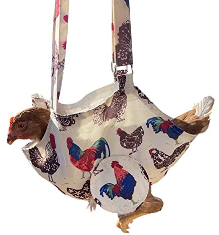 tinkare Hühner-Medic-Tasche Hühner-Schlingenhalter-Tasche Tragetasche Fangtasche für Brahma Henne Hahn Geflügel Transport Reisen Fahren Zurückhaltung