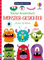 Usborne Minis - Sticker-Kreativbuch: Monster-Gesichter: Mini-Stickerbuch mit über 130 Stickern – ab 5 Jahren (Usborne-Minis-Reihe)