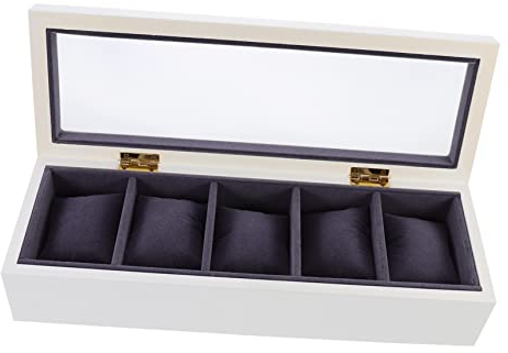 UKCOCO Uhrenbox Estuche Para Relojes De Hombre Klassische Uhren Für Herren Uhrenvitrine Für Herren Vintage Uhrenhalter Uhrenbox Holz Verpackungsbox Armband Uhrenbox Geschenkbox Uhr