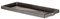 Soucoupe Jardinière Rectangle legno En Plastique - Gris Anthracite - Taille L - L 100 X L 36 X H 5,5 Cm