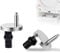 2Pcs Quick Release Toilet Seat Top Fittings Toilet Seat Hinges Toilet Seat Fixings Universal Top Fixing Quick Release Toilet for Toilet Blind Holes