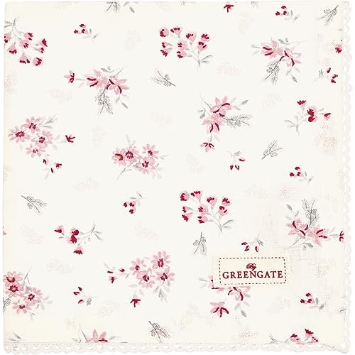GreenGate Emberly Stoffserviette mit Spitze Weiss 40x40cm