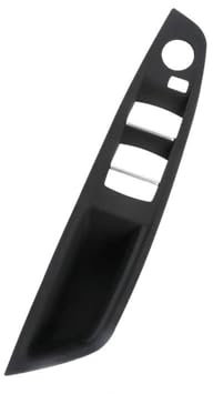 PONNYC Innen Handgriff Griffverkleidung Für B&MW F10 F11 5 Series 2010-2017 Innentürgriff Armlehnenplatte Ohne Spiegelklappknopf LHD RHD Innen Türgriff (Color : LHD Black)