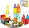 HOTUT magnetische bausteine, 40 Teile Magnetische Fliesen Stadtstraßen, MagnetSpielzeug Kinder Magnetbausteine, Magnetspiele für Geschenk ab 3 4 5 6 7 8 Jahre Junge Mädchen Bauspielzeug
