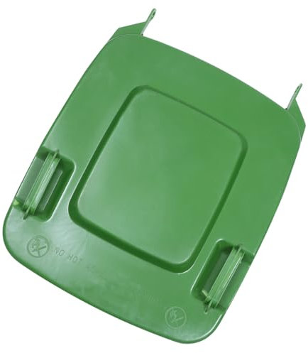 Ciieeo 240L Plastic Waste Bin Lid Garbage Can Replacement Lid Cover for Outdoor Use Suitable for Large Trash Cans