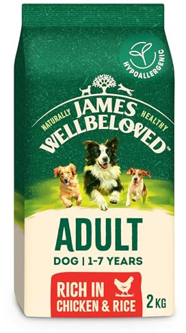 James Wellbeloved Dog Adult Hypoallergenic Dry Food Chicken and Rice 2 kg