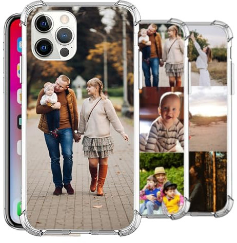 NP-Caser Personalized Phone Case for iPhone 16 15 14 13 12 11 Pro Plus X XR 16e Custom Photo Cover,Image on Leather Side Flip Wallet Photo Case,Football Club Collage