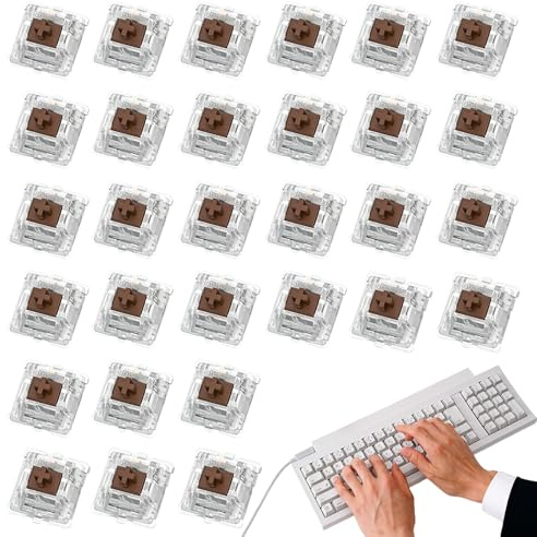 Mechanical Keyboard Replacement Axis 30Pcs Keyboard Accessories | Mechanical Switches Axis for Typing