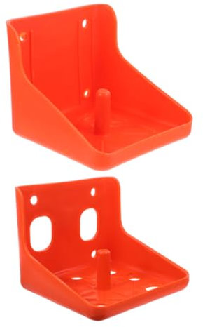 HEMOTON 2 Stück Lecksteinbox Salzmineralblockhalter Hirschsalzhalter Viehmineralhalter Salzlecksteinhalter Mineralsalzblockhalter Salzblockständer Ziegensalzhalter Oder