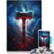 Jigsaw Puzzles for teenagers 1000 Piece Hammer Of The Gods Educational Family Game 26x38cm Home Decoration for and Age 14