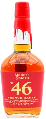Maker's Mark - 46 Kentucky Straight Bourbon - Whiskey 70cl 47% ABV