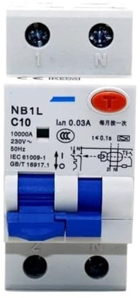 Disjoncteur différentiel NB1L type A, 10 A, 16 A, 32 A, 40 A, 30 mA, for la contre les surintensités.(1PN TYPE A,40A)