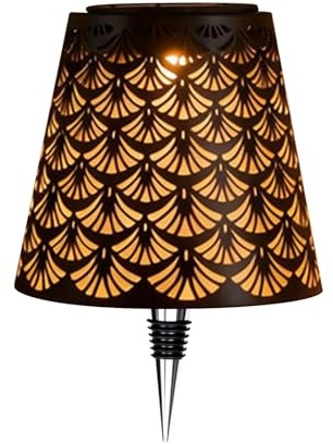 Lámpara de botella de vino – Luz solar para botella, lámpara de proyección de sombra hueca para botellas de vino | Iluminación decorativa para Navidad, mesa de boda, habitación, cocina, hogar