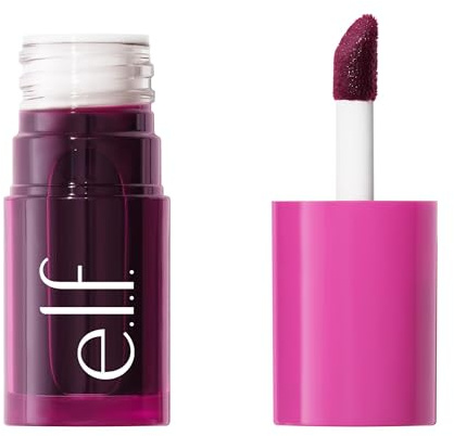 e.l.f. Sheer For It Blush Tint, vielseitiger Lippen- und Wangen-Tint, für einen natürlichen, langanhaltenden Farbkick, vegan und tierversuchsfrei, So Petal
