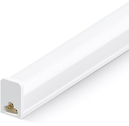 TODEHI LED Feuchtraumleuchte 30CM 5W T5 500LM LED Röhre | 6500K Feuchtraumlampe Werkstatt Deckenleuchte für Garage, Keller, Werkstatt, Feuchtraum, Bad, Büro, Warenhaus