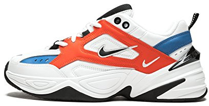 Nike Damen W M2k Tekno Laufschuhe, Mehrfarbig (Summit White/Black/Team Orange 101)