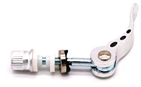 CarbonEnmy Fahrradsattelklemme M6x55 mm (Silber)