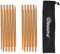 Azarxis Zeltstange Reparatur Kit Splint Support Kit Ersatz Aluminium Rod Einstellbar Ersatz Polen Zubehör für Camping Wandern Backpacking Zelt (Gold - 14.50ft)