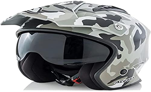 Acerbis Aria Camo/Braun S - Motorradhelm - ECE zertifiziert