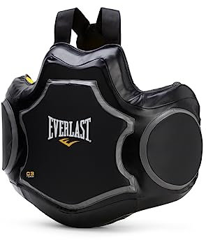 Everlast Unisex – Erwachsene Body Protector Vest Box Equipment, Schwarz, Einheitsgröße