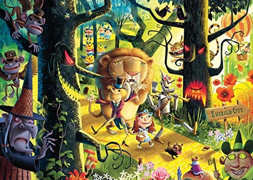 Ravensburger Lions, Tigers and Bears, Oh My (Wizard of Oz) 1000 Piece Jigsaw Puzzle for Adults & Kids Age 12 Years Up